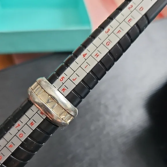 Tiffany & Co. Sterling Atlas Ring - Picture 6 of 11